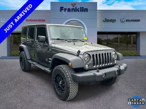 Certified 2017 Jeep Wrangler Unlimited Sport w/ Quick Order Package 24S image 1