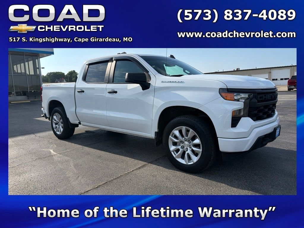 Used 2023 Chevrolet Silverado 1500 Custom AWD/4WD image 1