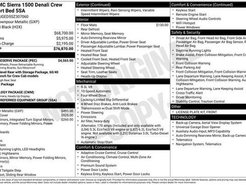 Used 2025 GMC Sierra 1500 Denali w/ Denali Reserve Package image 34