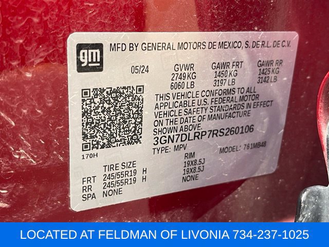 Certified 2024 Chevrolet Equinox EV LT w/ LPO, All-Weather Mat Package FWD image 32