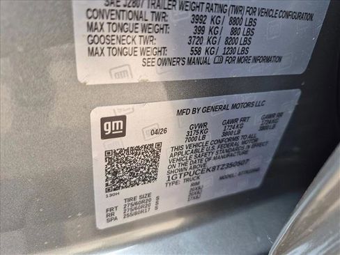 New 2026 GMC Sierra 1500 Elevation w/ Elevation Select Package AWD/4WD image 16