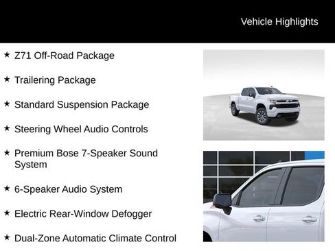 New 2026 Chevrolet Silverado 1500 RST w/ RST All Star Premium Package AWD/4WD image 15