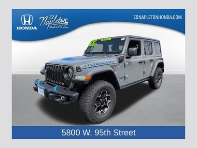 Used 2022 Jeep Wrangler Unlimited Rubicon 4xe w/ Steel Bumper Group