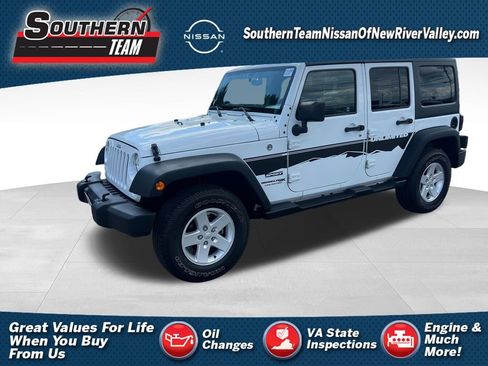 Used 2018 Jeep Wrangler Unlimited Sport S image 1