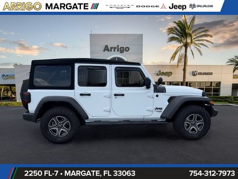 Used 2021 Jeep Wrangler Unlimited Sport AWD/4WD image 8