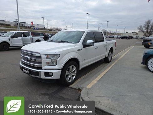 Used 2016 Ford F150 Platinum w/ Equipment Group 701A Luxury image 3
