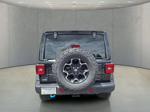 Used 2022 Jeep Wrangler Unlimited Rubicon 4xe w/ Steel Bumper Group AWD/4WD image 4