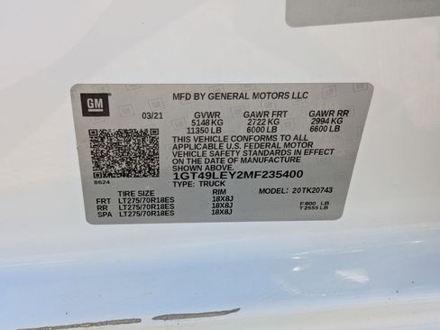 Used 2021 GMC Sierra 2500 4x4 Crew Cab w/ Convenience Package image 31