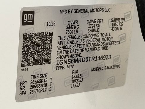 New 2026 Chevrolet Tahoe LS image 25