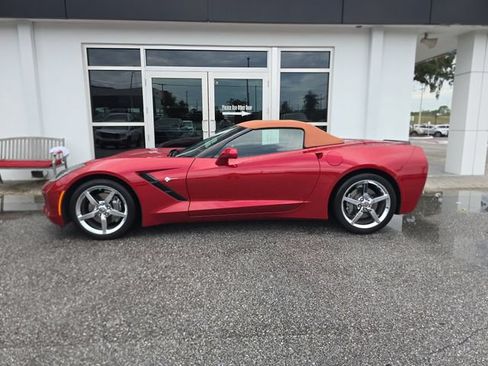 Certified 2014 Chevrolet Corvette Stingray Convertible w/ 3LT Preferred Equipment Group RWD image 4