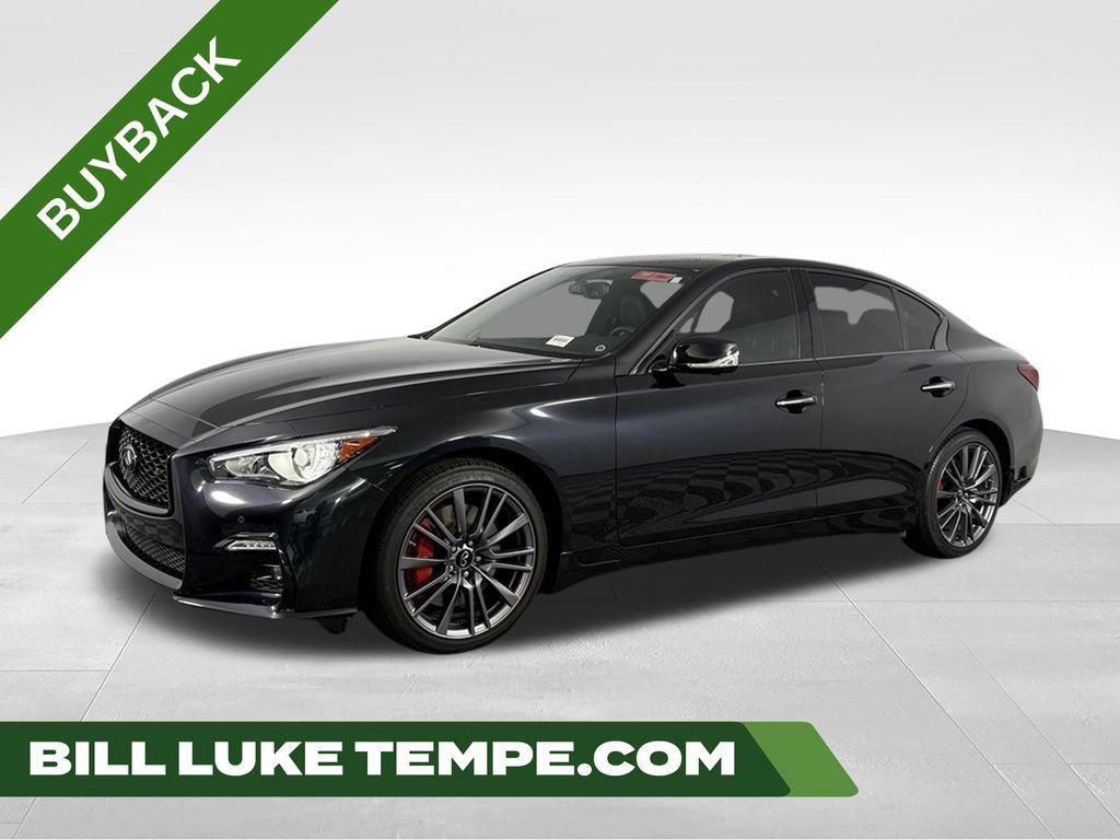 Used 2024 INFINITI Q50 Red Sport 400 w/ Black Opal Edition AWD/4WD image 1