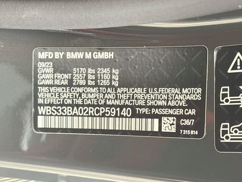 Used 2024 BMW M4 xDrive Competition AWD/4WD image 38