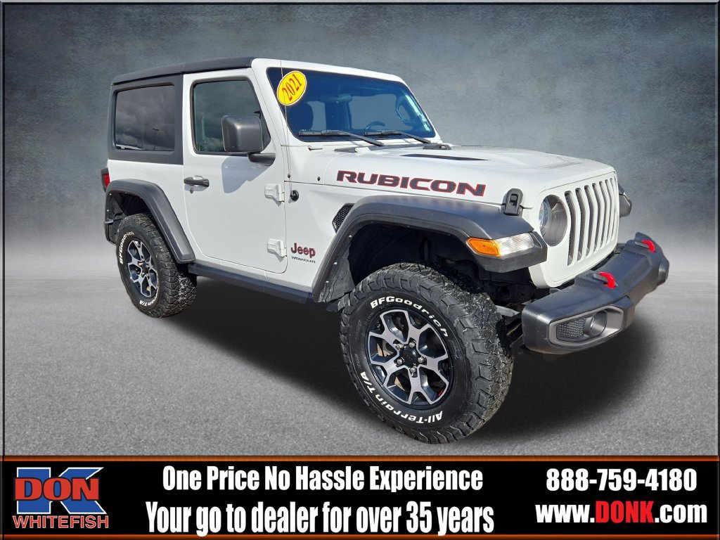 Used 2021 Jeep Wrangler Rubicon w/ Cold Weather Group AWD/4WD 360° Tour