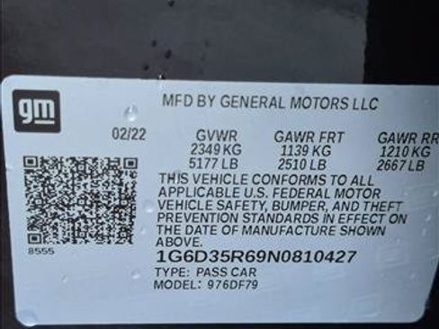 Used 2022 Cadillac CT5 V Blackwing w/ Parking Package RWD image 22