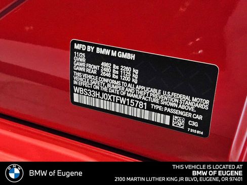 New 2026 BMW M3 Competition image 24