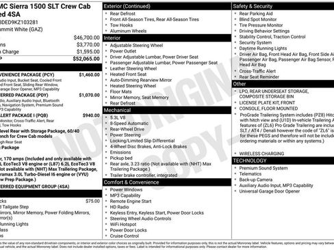 Used 2019 GMC Sierra 1500 SLT w/ SLT Convenience Package RWD image 26