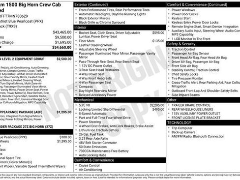Used 2021 RAM 1500 Big Horn AWD/4WD image 22