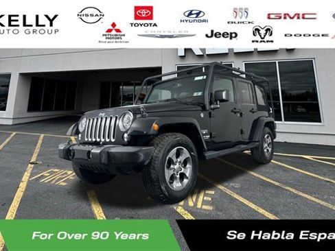 Certified 2018 Jeep Wrangler Unlimited Sahara w/ Connectivity Group image 1