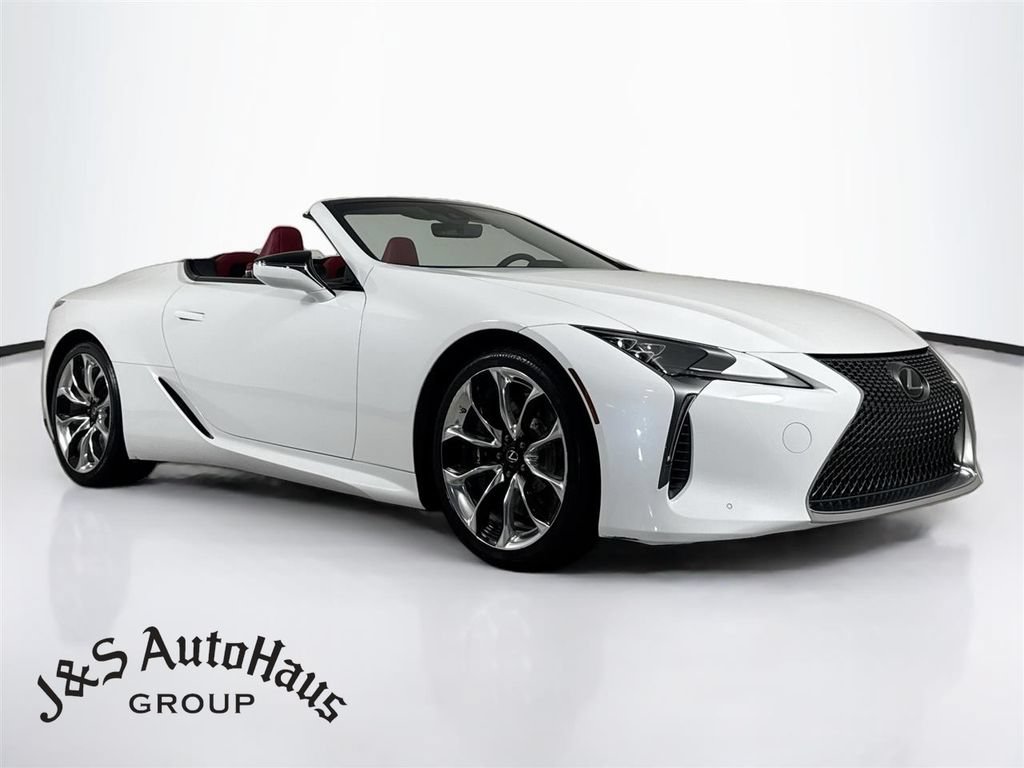 Used 2021 Lexus LC 500 Convertible w/ Touring Package RWD image 1