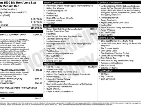 Used 2019 RAM 1500 Big Horn AWD/4WD image 32