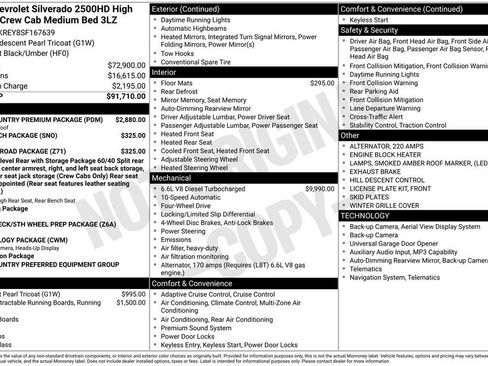 Certified 2025 Chevrolet Silverado 2500 High Country w/ High Country Premium Package AWD/4WD image 4