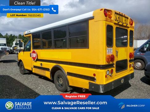 Used 2013 Chevrolet Express 3500 w/ School Bus Package RWD image 4