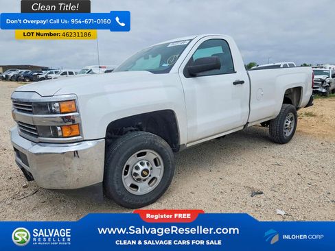 Used 2016 Chevrolet Silverado 2500 W/T w/ WT Fleet Convenience Package image 1