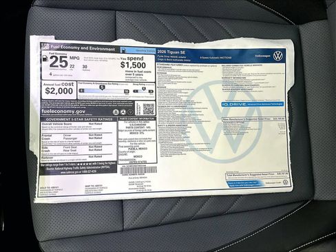 New 2026 Volkswagen Tiguan SE image 37