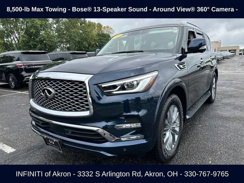 Used 2021 INFINITI QX80 Luxe AWD/4WD image 1