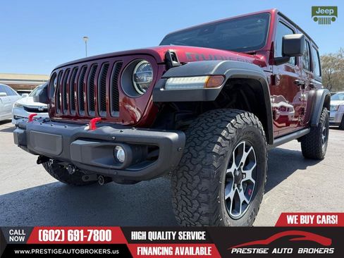 Used 2021 Jeep Wrangler Unlimited Rubicon AWD/4WD image 2