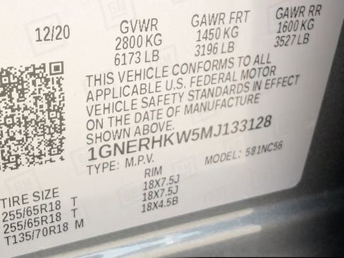 Used 2021 Chevrolet Traverse LT FWD image 28