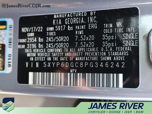 Used 2023 Kia Telluride S AWD/4WD image 39