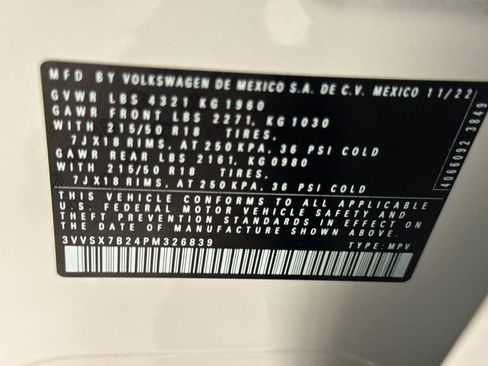 Used 2023 Volkswagen Taos SE FWD image 27