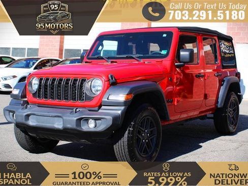 Used 2024 Jeep Wrangler Unlimited Sport AWD/4WD image 1