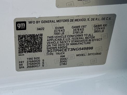Used 2022 GMC Sierra 1500 Elevation RWD image 35