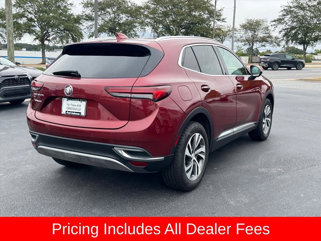 Used 2021 Buick Envision Essence w/ Technology Package I AWD/4WD image 3