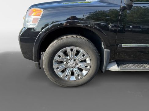 Used 2015 Nissan Armada Platinum w/ 2nd Row Captain Seat Package AWD/4WD image 14