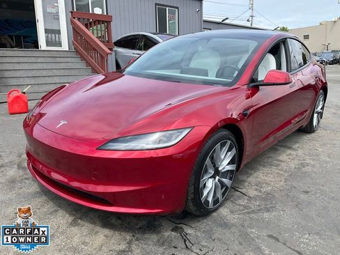 Used 2025 Tesla Model 3 Long Range AWD/4WD image 89