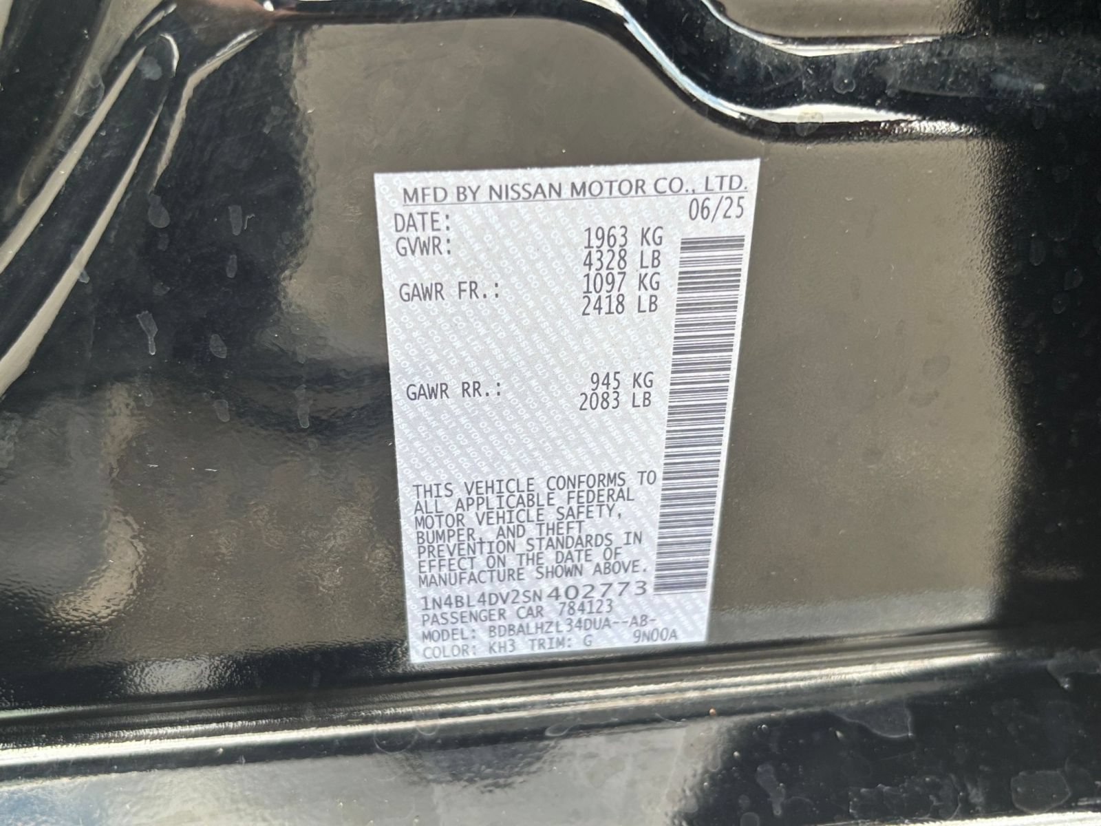 Used 2025 Nissan Altima 2.5 SV FWD image 28