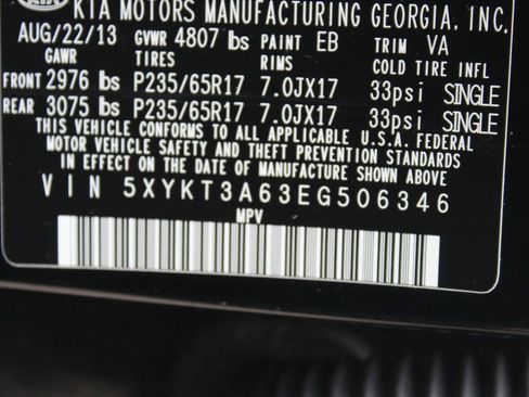 Used 2014 Kia Sorento LX FWD image 8