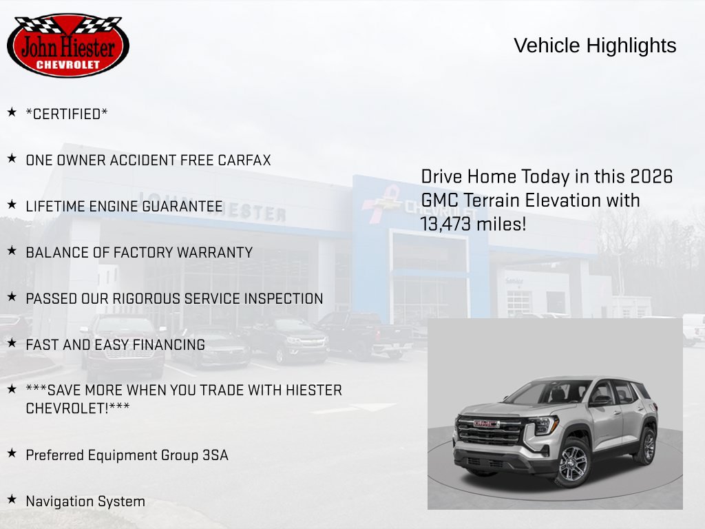 Used 2026 GMC Terrain Elevation FWD image 3
