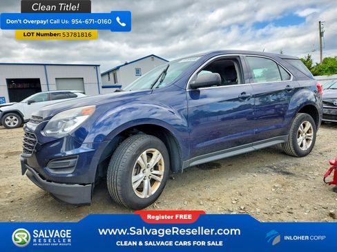 Used 2017 Chevrolet Equinox LS FWD image 1