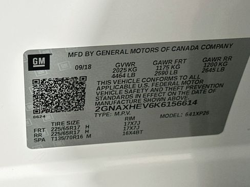 Used 2019 Chevrolet Equinox LS FWD image 12