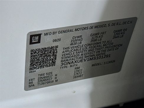 Used 2021 Chevrolet Equinox LT AWD/4WD image 31
