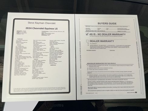 Certified 2024 Chevrolet Equinox LS w/ LS Convenience Package FWD image 25