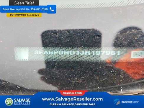 Used 2018 Ford Fusion SE FWD image 16