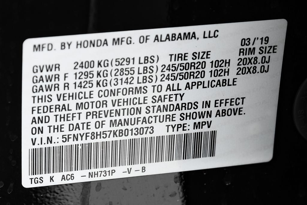 Used 2019 Honda Passport EX-L image 73