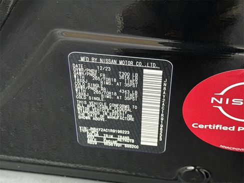 Certified 2024 Nissan Armada SV w/ Cargo Package image 47