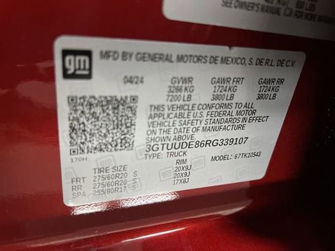 Certified 2024 GMC Sierra 1500 SLT w/ SLT Premium Package image 33