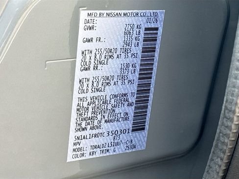 Used 2026 INFINITI QX60 Luxe w/ Cargo Package FWD image 36